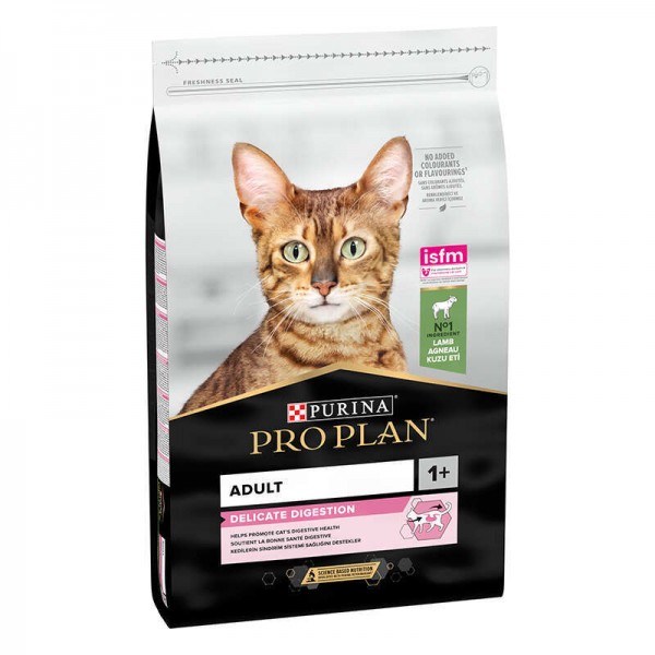 ProPlan Delicate З ягням Для котів з чутливим травленням 10кг