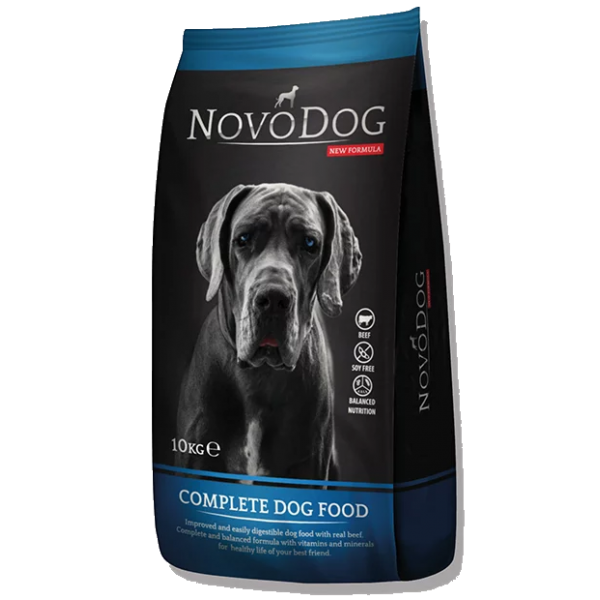 Novodog для дорослих собак з яловичиною 10 кг